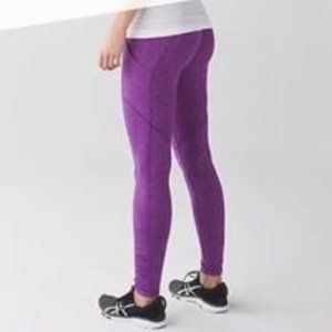 Lululemon athletica Purple Speed tight pants size 6- Almost new